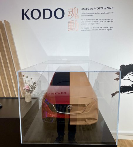 Mazda muestra en Madrid el arte japonés que inspira el diseño de sus coches