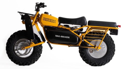 How the Rokon two-wheel drive motorcycle works