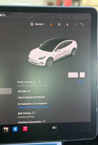 Tesla, Después de 600.000 km este Tesla Model 3 cambia su batería NCA por una LFP
