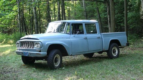 The first-ever crew cab truck wasn't made by Ford or Chevy