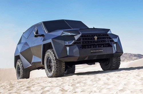 20 very angry-looking cars