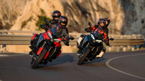 Suzuki, The Suzuki that delivers premium ride quality for thousands less than Ducati