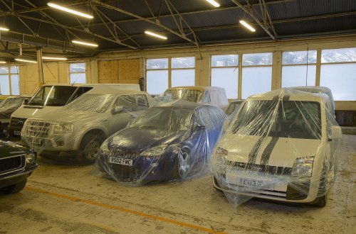 Tesoros de la colección secreta de Ford bajo llave