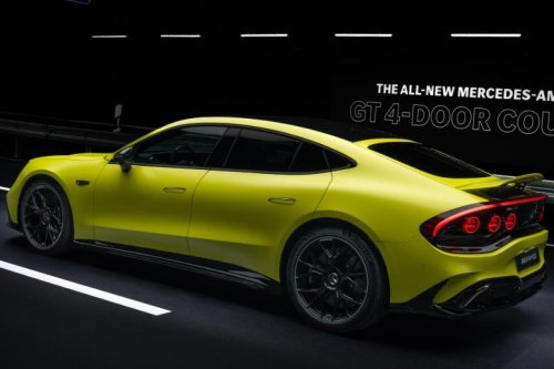 2027 Mercedes-AMG GT 4-door coupe EV is a 1,153-hp showcase of what electric performance cars can do