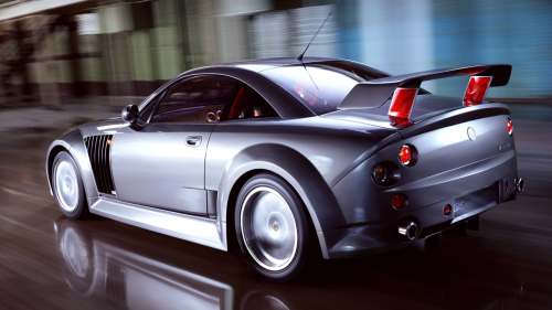 This Mustang-powered British sports car was designed for the US, but never came