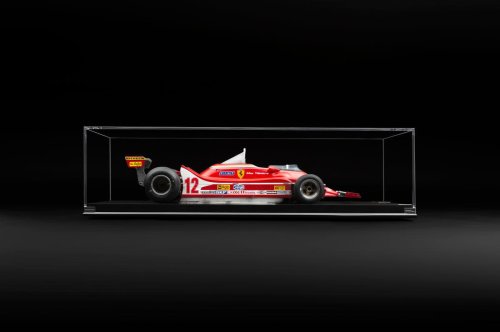 Gilles Villeneuve’s 312 celebrated in 1:8 scale Amalgam model