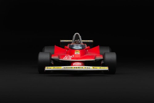 Gilles Villeneuve’s 312 celebrated in 1:8 scale Amalgam model