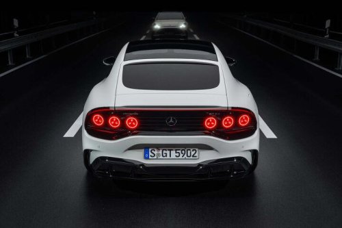 The new AMG GT 4-door is what happens when EVs stop being reasonable