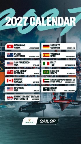 SailGP llegará a Hong Kong en 2027