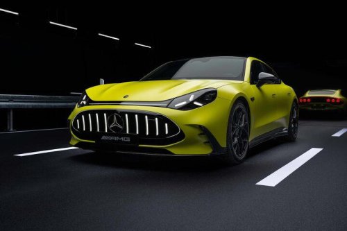 The new AMG GT 4-door is what happens when EVs stop being reasonable
