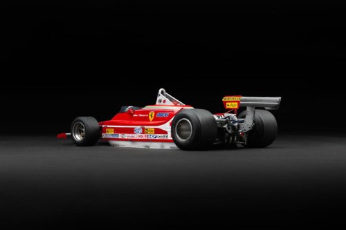 Gilles Villeneuve’s 312 celebrated in 1:8 scale Amalgam model