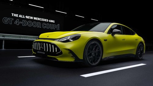 2027 Mercedes-AMG GT 4-door gives Porsche a 1,153-hp punch in the face