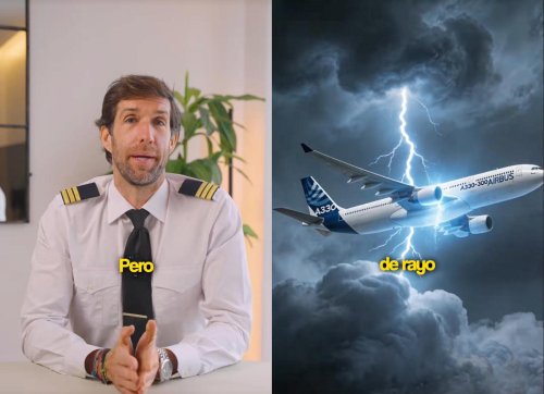 Alejandro Lox, piloto de avión, revela qué pasa si un rayo impacta un vuelo: “Nos aseguramos de que esto siga funcionando”