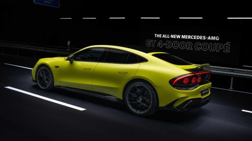 2027 Mercedes-AMG GT 4-door gives Porsche a 1,153-hp punch in the face