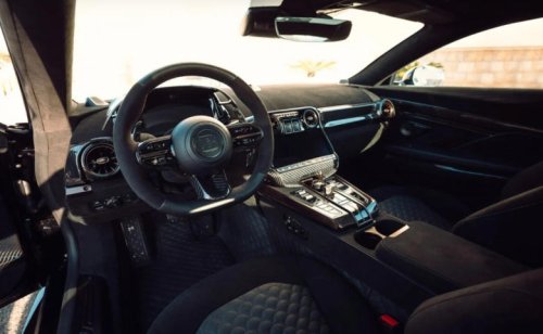 Brabus, Brabus' first standalone car is a 1,000-HP brute named Bodo that's an Aston Vanquish underneath