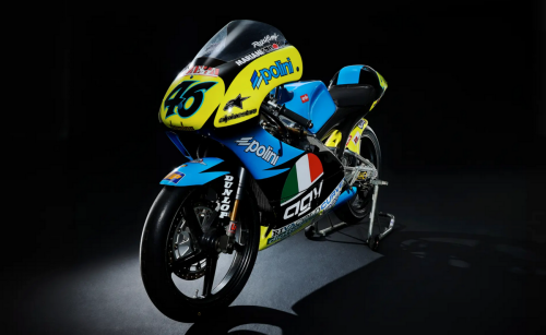 Vendida la Aprilia RS125R con la que Valentino Rossi ganó su primera carrera de 125cc