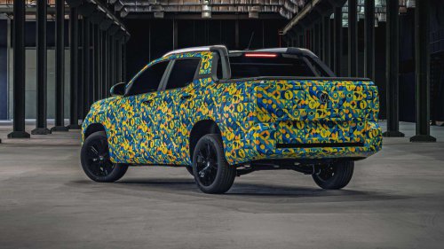 VW's new compact pickup truck combines Golf DNA with leaf spring performance