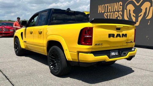 RAM, RAM's new street truck is actually three, and one has a Hellcat engine
