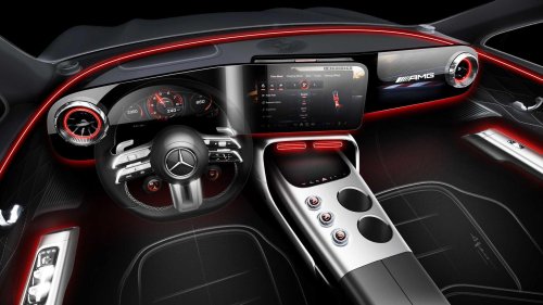2027 Mercedes-AMG GT 4-door coupe interior and exterior picture gallery