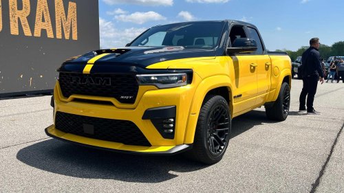 RAM, RAM's new street truck is actually three, and one has a Hellcat engine