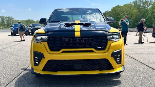 RAM, RAM's new street truck is actually three, and one has a Hellcat engine