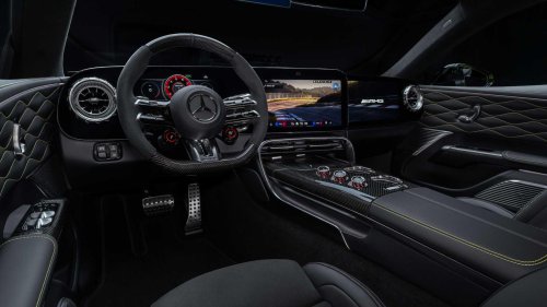 2027 Mercedes-AMG GT 4-door coupe interior and exterior picture gallery