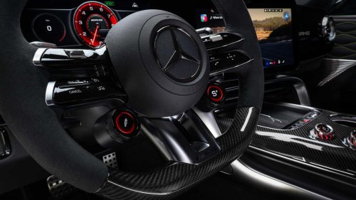 2027 Mercedes-AMG GT 4-door coupe interior and exterior picture gallery