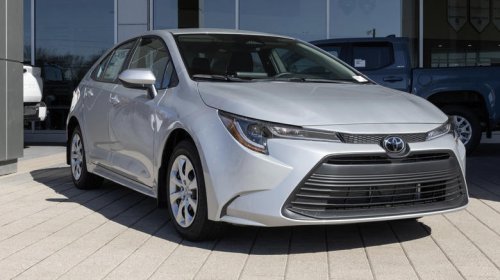 Toyota, This new manual Toyota Corolla is very cheap (but not in the US)