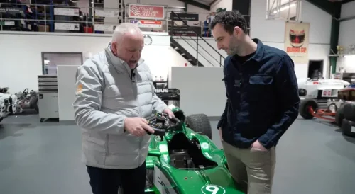 UK man pays $6,700 for totaled F1 car and spends the next 10 years rebuilding it completely in his home garage