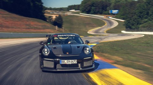 Porsche, Porsche 911, Manthey-modified Porsche 911 GT2 RS (the previous-gen car) topples C8 Corvette ZR1's Road Atlanta time
