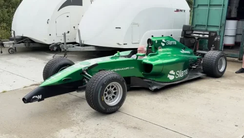 UK man pays $6,700 for totaled F1 car and spends the next 10 years rebuilding it completely in his home garage