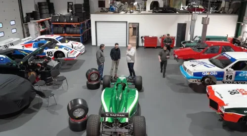 UK man pays $6,700 for totaled F1 car and spends the next 10 years rebuilding it completely in his home garage