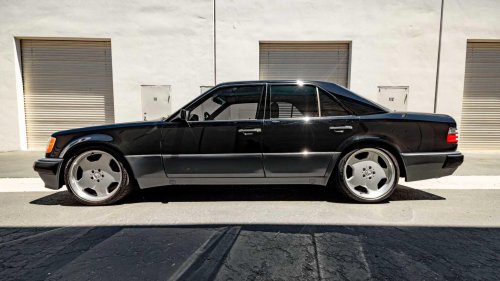 Mercedes 500E: The V8 sedan Porsche built in Stuttgart