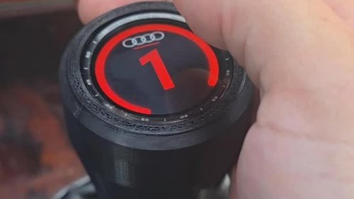Audi, Un programador convierte un smartwatch en la palanca de cambios de su Audi y el invento tiene más sentido del que parece