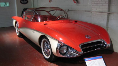 The first car with a backup camera was this 1950s concept