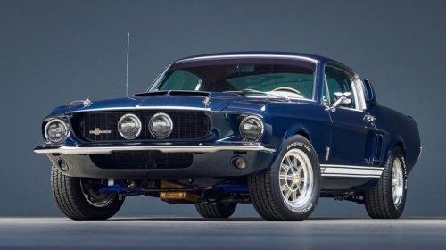 This auctioned '67 Shelby Mustang was actually owned by Carroll Shelby himself