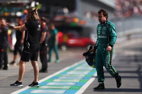 Aston Martin, Fernando Alonso baja de la nube a Aston Martin F1 tras su accidente en el GP de Canadá: 
