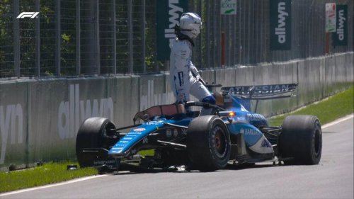 Williams tropieza en su día de la marmota particular: pierde un coche para la clasificación sprint de Canadá