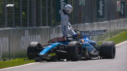 Williams tropieza en su día de la marmota particular: pierde un coche para la clasificación sprint de Canadá