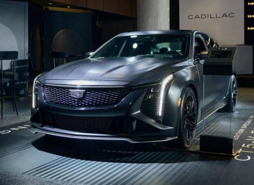 Cadillac CT5-V Blackwing F1 collector series first look