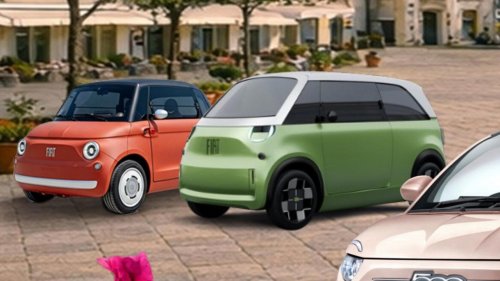 Fiat, FIAT revela sus nuevos coches eléctricos: Quattrolino, Pandina y Grizzly