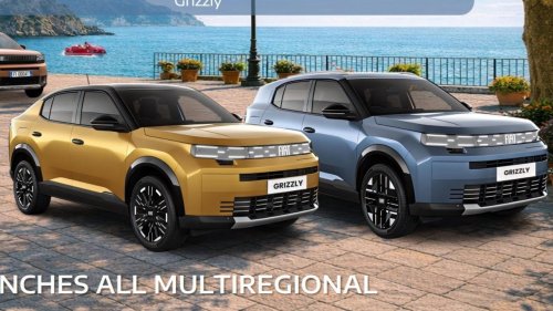 FIAT revela sus nuevos coches eléctricos: Quattrolino, Pandina y Grizzly