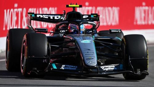 Russell ganó la carrera sprint en Canadá tras una polémica maniobra con Antonelli que dio de que hablar; amargo abandono de Alonso