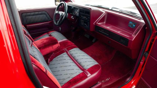 Shelby once put a massive V8 in this tiny Dodge truck