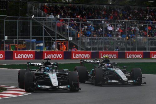Mercedes, George Russell, dolido tras su batalla con Kimi Antonelli y Mercedes F1 en el GP de Canadá: 