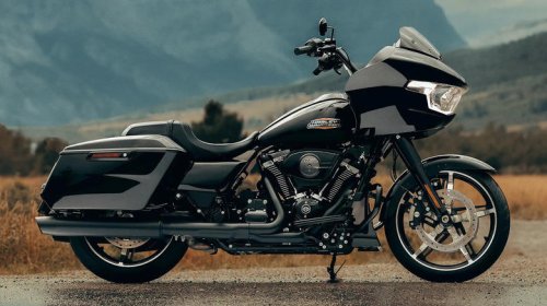 How much horsepower does the Harley-Davidson 117 engine have?