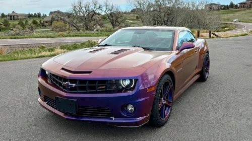 At $21,900, is this supercharged 2010 Chevy Camaro SS a pony of a different color?