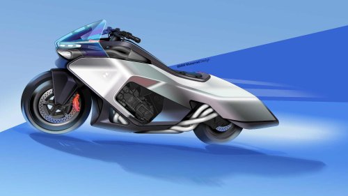 BMW Vision K18 debuts as a six-cylinder fever dream