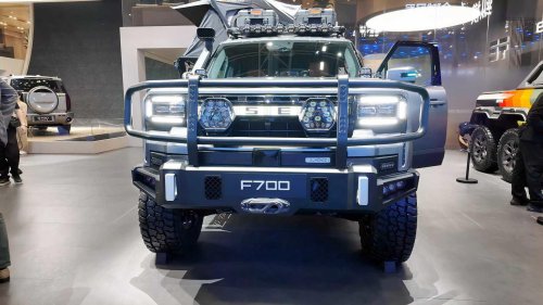 Four motors, 1,654 HP: How China's new pickup outguns the TRX