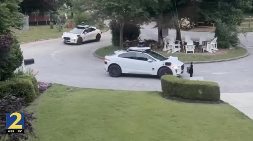 Endless stream of empty Waymos terrorizing suburban Atlanta neighborhood